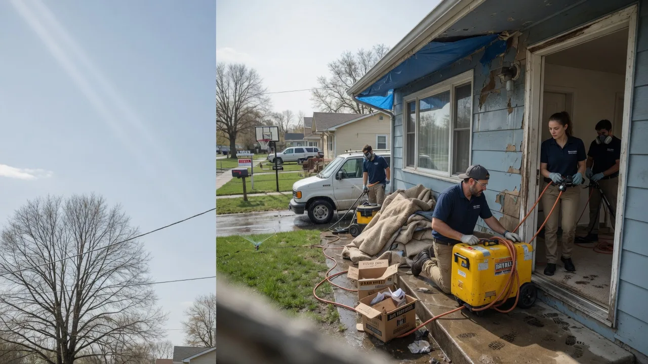 Basement Flood Cleanup in Norman, OK near me
